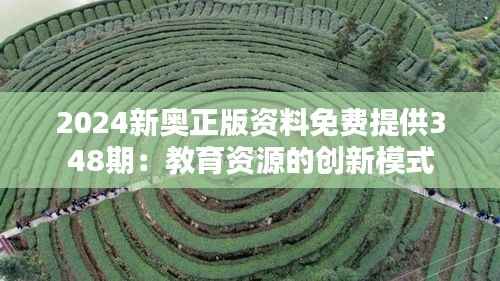 2024新奥正版资料免费提供348期：教育资源的创新模式
